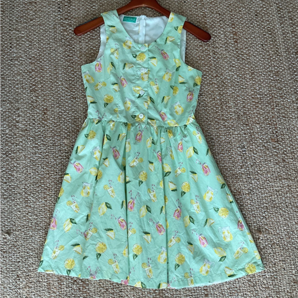 Sarah Patrick pale green lemonade dress S-4